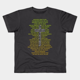 Names of Jesus Kids T-Shirt